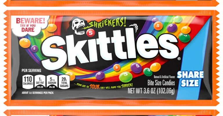 Skittles May Be Releasing Halloween Candy Early This Year Called ‘Skittles Shriekers’