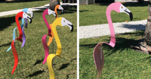 You Can Get Dancing Flamingos For Your Yard So You Can Flock Your Way To Summer
