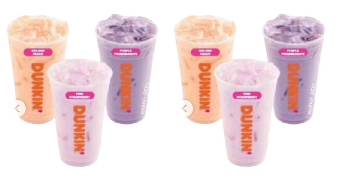 Dunkin’ Is Adding New Food To Their Menu Including Coconut Refreshers
