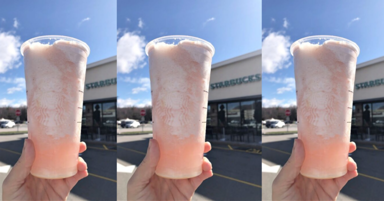 This Starbucks Honey Peach Freeze Will Have You Feeling Peachy All Day Long