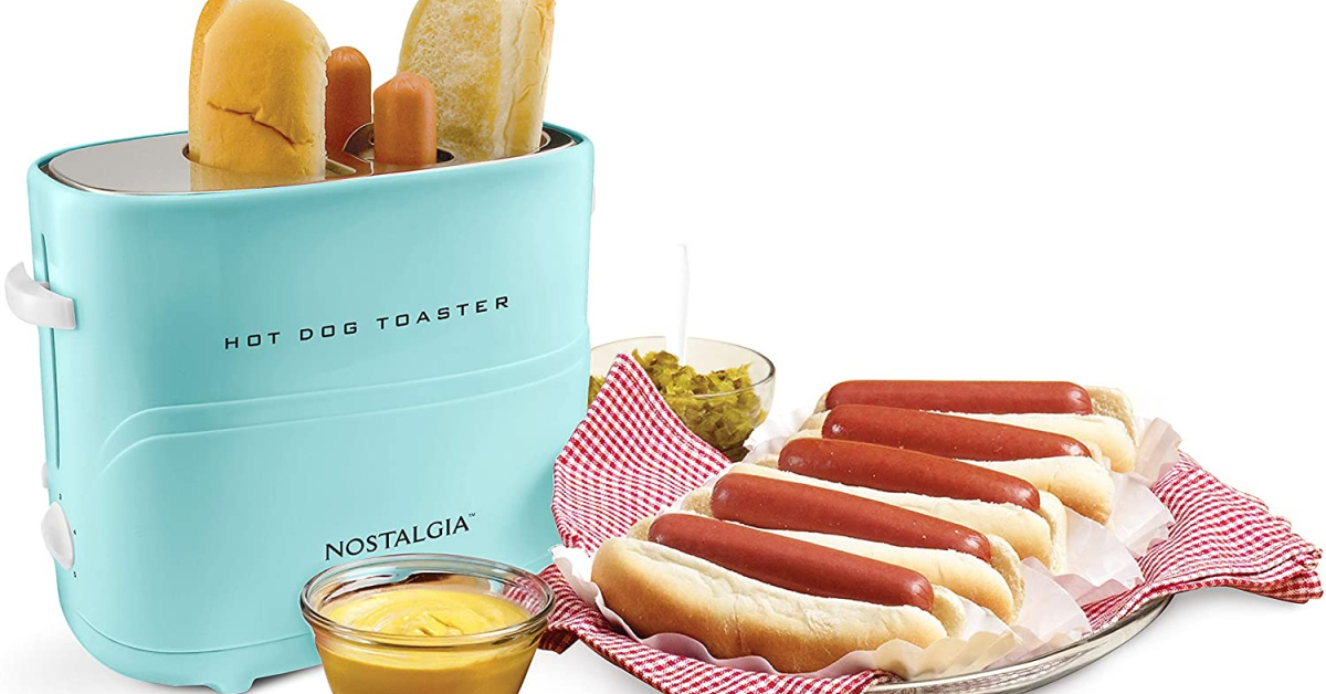 You Can Get A Retro Hot Dog Toaster That Keeps Your Buns Warm And Cooks Your Hot Dogs
