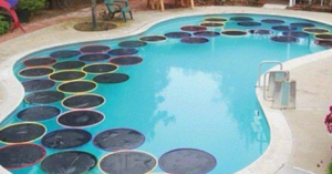 You Can Make Solar Panel Hula Hoops That’ll Absorb Sunlight So Your Pool Is Always Warm