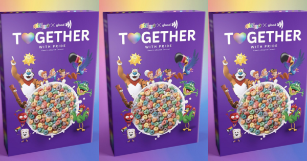 Kellogg’s Released A New Colorful Cereal With Heart Pieces And Edible Glitter For Pride Month