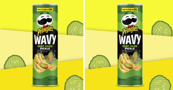 Pringles Just Released A Deep Fried Pickles Flavored Chip For Those Who Love Pickles