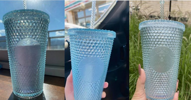 Starbucks Has A New Ice Blue Studded Tumbler and It’s Giving Me All The Frozen Vibes