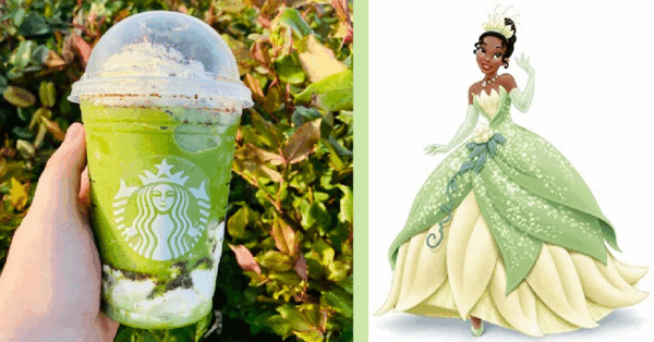 You Can Get A Tiana Frappuccino From Starbucks For All Princess And The Frog Fans