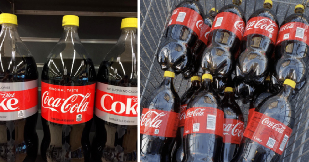 Why Do Some Bottles Of Coke Have Yellow Caps?
