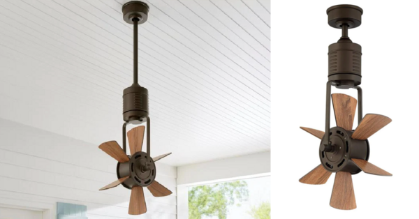 Home Depot Is Selling A Windmill Ceiling Fan That Blows Air Sideways For The Coolest Way To Keep Cool