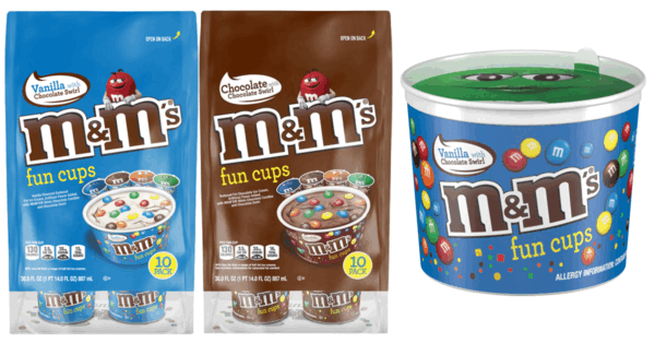 M&M’s Fun Cups Exist And They Are The Low Fat Frozen Treat You Need