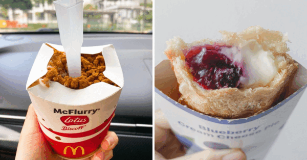 McDonald’s Released A Blueberry Cream Cheese Pie And A New McFlurry