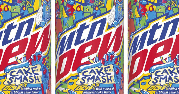 Mountain Dew Is Releasing A Cake Flavored Soda and It’s A Party In A Can