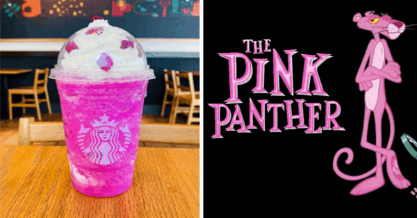 You Can Get A Pink Panther Frappuccino From Starbucks To Brighten Your Day
