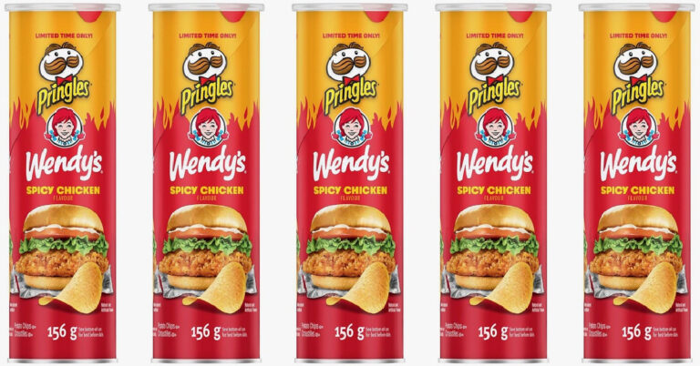 Pringles Has A New Chip Flavor Inspired By Wendy's Spicy Chicken Sandwich