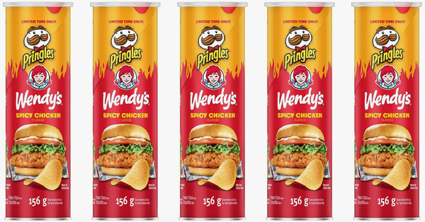 Pringles Has A New Chip Flavor Inspired By Wendy’s Spicy Chicken Sandwich