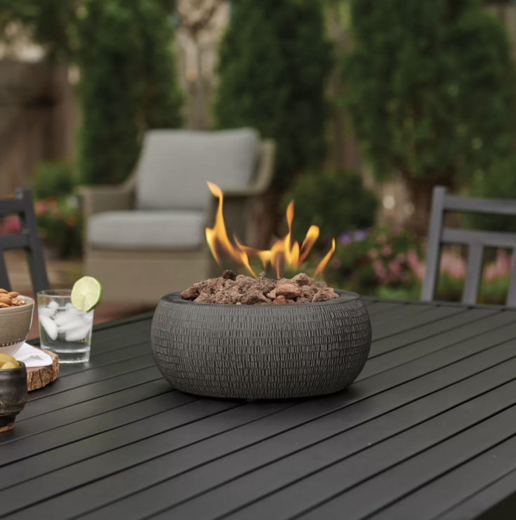 Target Is Selling A Smokeless Tabletop Fire Pit That Brings The Heat