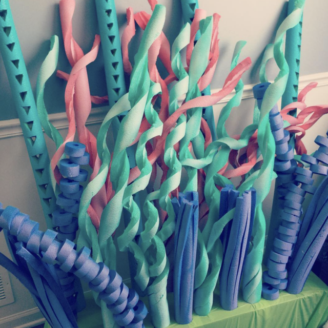 People Are Turning Their Pool Noodles Into Coral Reefs And Its Genius