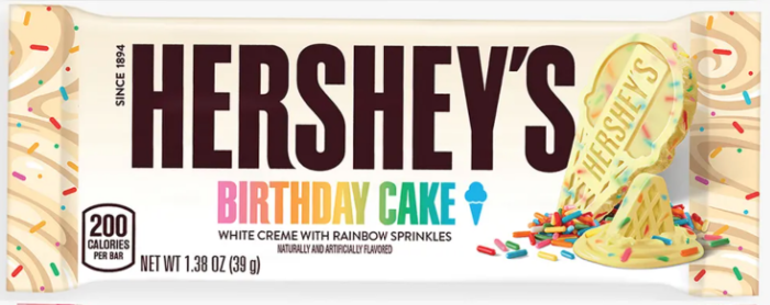 Hershey’s Has Birthday Cake  Candy Bars So Every Day Feels Like A Celebration