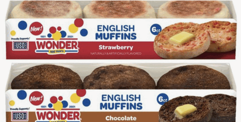 Wonder Bread Now Has Strawberry And Chocolate English Muffins To Take Breakfast To The Next Level
