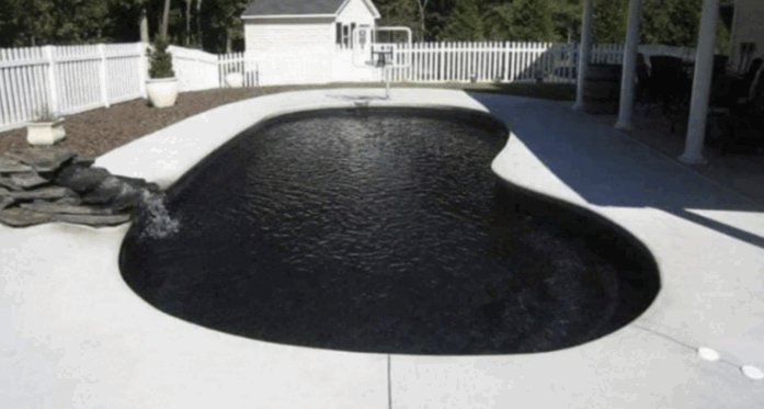 Black Bottom Pools Are The New Trend For People Who Have A Dark Soul