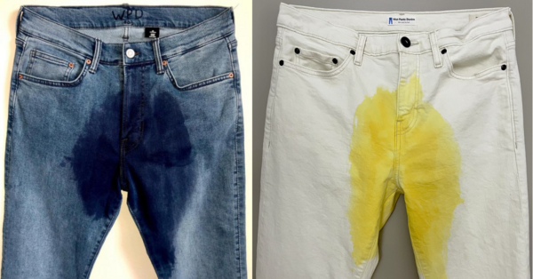 Jeans peeing in LoveWetting
