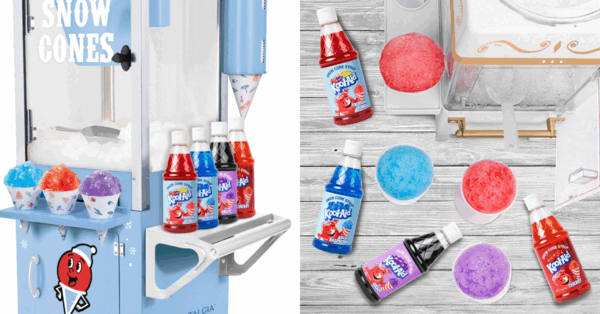 You Can Get Kool-Aid Syrups That Make The Best Snow Cones At Home