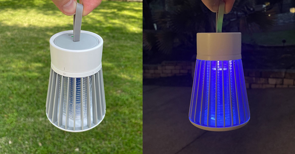 You Can Get A Mini Tabletop Bug Zapper For The Person Who Is Always Bit By Bugs