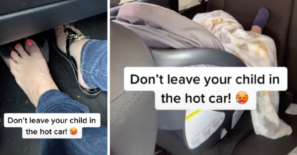 This Viral Video Shows A Genius Hack For Remembering Your Baby Is In The Backseat And It Just Might Save A Life