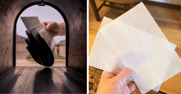 If You See A Dryer Sheet Left In Your Mailbox, This Is What It Means.