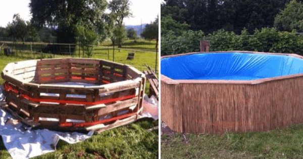 People Are Building Pallet Pools For The Summer And It’s Genius