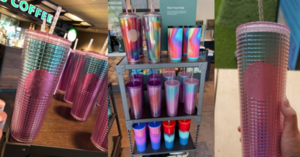 Starbucks Released A New Studded Tumbler That Looks Like Cotton Candy
