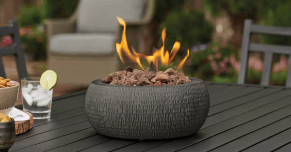 Target Is Selling A Smokeless Tabletop Fire Pit That Brings The Heat Wherever You Are