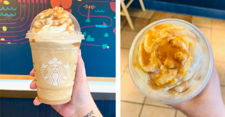 You Can Get An Apple Fritter Frappuccino From Starbucks To Start Your Morning Right
