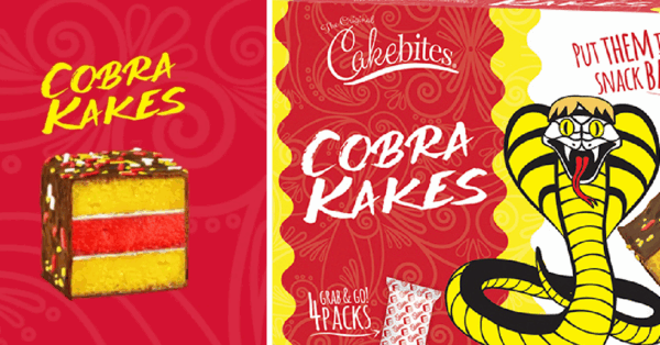 You Can Get ‘Cobra Kai’ Cake Bites That Have A Layer of ‘Dojo Dark Chocolate’ For One Kickin’ Treat