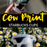 Cow Print Starbucks Cold Cup – Cherry Pit Designs