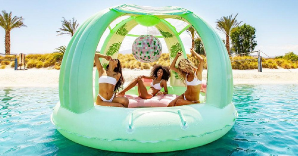 This Disco Dome Pool Float Let’s You Have A Party On The Water and I’m So There