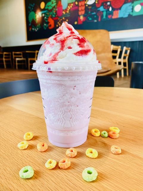 Froot Loops Frappuccino From Starbucks