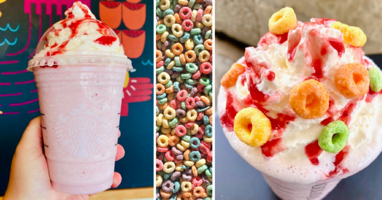 You Can Get A Froot Loops Frappuccino From Starbucks To Get Breakfast In A Cup