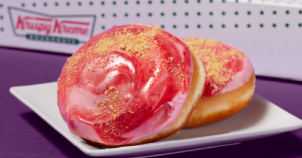 Krispy Kreme Is Releasing A Strawberry Supermoon Doughnut For One Day Only And I’m So There