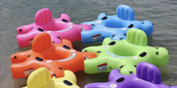 You Can Get An Inflatable River Tube That Connects With Other Tubes So You Can Play Tetris On The Water