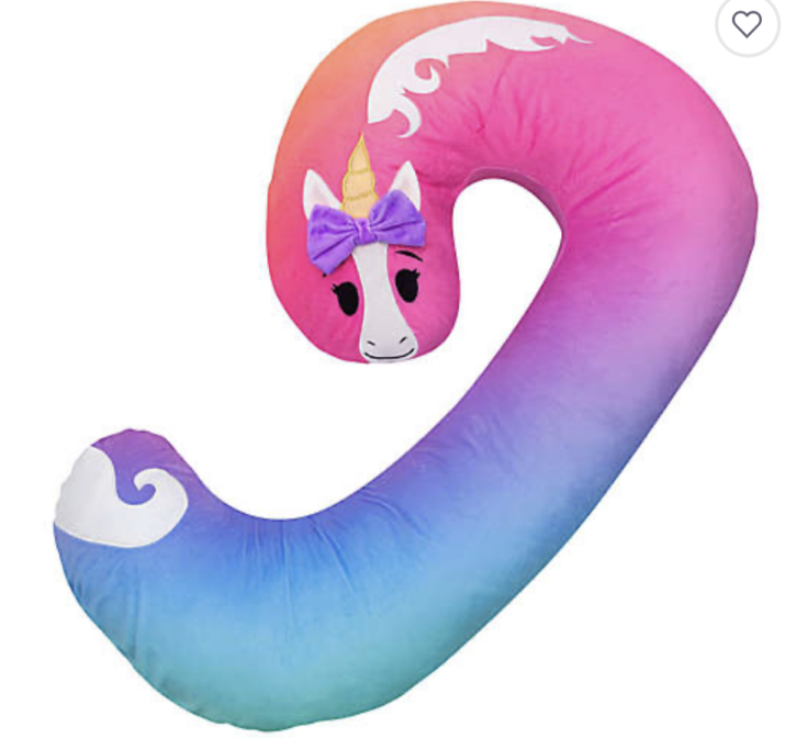 unicorn body pillow case