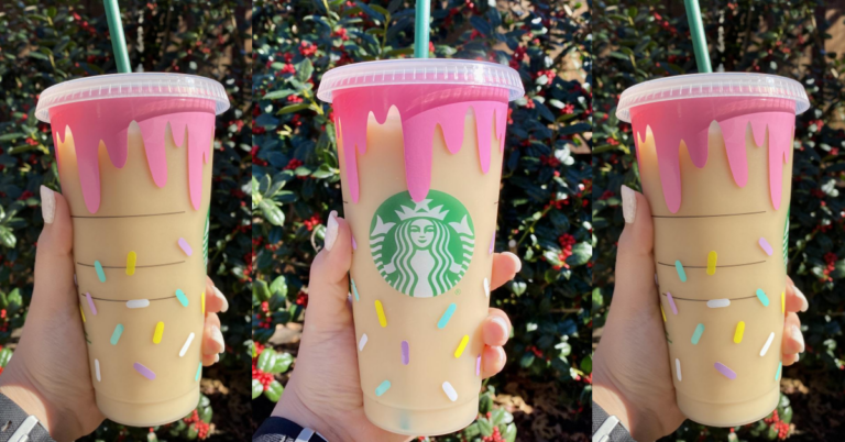 You Can Get A Sprinkled Donut Starbucks Cup That Puts The Fun In Sipping
