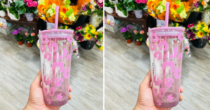 Starbucks Just Released A Pretty And Pink Cheetah Print Tumbler That Is Absolutely Fierce