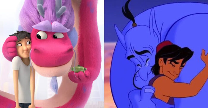 People Are Saying That Netflix's New Movie 'Wish Dragon' Is Too Similar To  Disney's 'Aladdin'