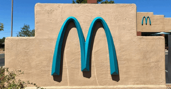 Why Are Some McDonald’s Arches Turquoise?