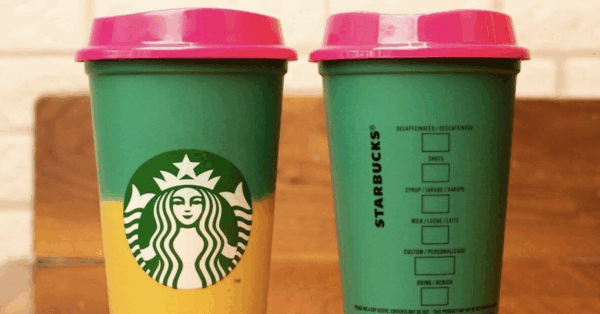Starbucks Has A New Color Changing Cup That Has The Same Colors Of A Watermelon