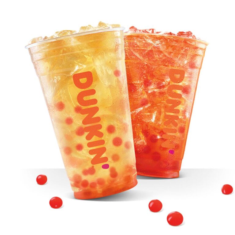 Dunkin' Is Adding Strawberry Popping Boba Bubbles To Their Menu And I