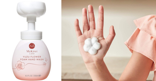 You Can Get A Soap Dispenser On Amazon That Dispenses A Pretty Foaming Flower Onto Your Hands