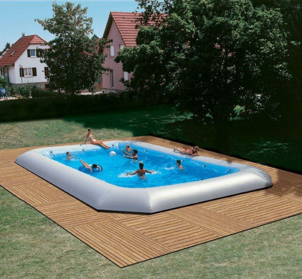 You Can Get A Giant Inflatable Pool That Can Be Used Above Or In Ground And I Need One