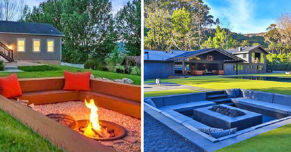 Sunken Fire Pits Are The Hottest New Way To Roast A S’more And Have A Bonfire