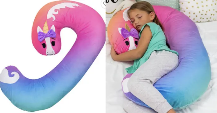 This Unicorn Body Pillow Is Here To Make Bedtime Magical